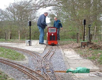 Glyndebourne Wood bay platform