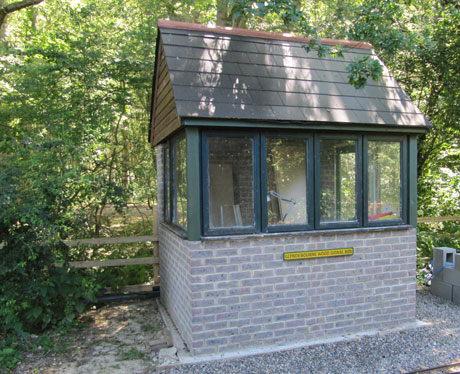 Glyndebourn Wood Signal Cabin