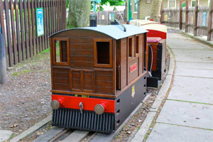 Eric Charlton Tram loco in 7 1/4 inch scale