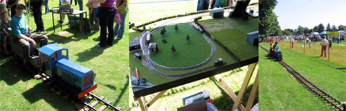 Nutley Village Day fete 2008 Miniature Railway
