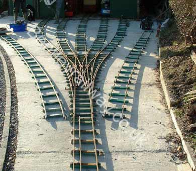 2004 Winter works at Bentley Miniature Railway