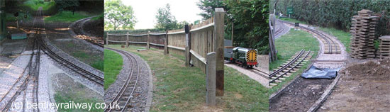 Glyndebourne Wood Bay platform relaid