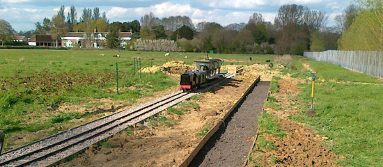 Bentley Extension progress April 2011