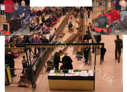 Modelworld 2004 stand from the air
