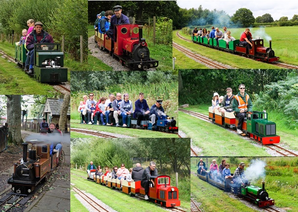 Narrow Gauge weekend collage