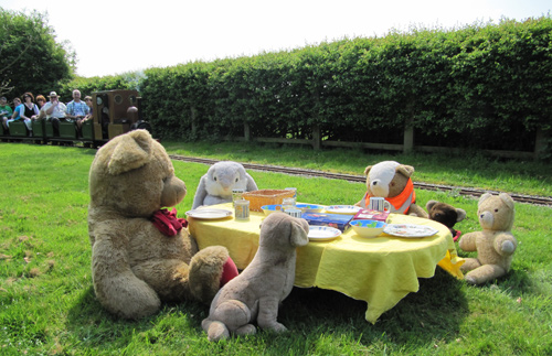 Teddy Bears Picnic at Bentley Miniature Railway