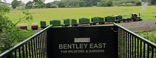 Bentley Miniature Railway opens new Bentley East station