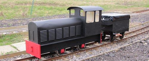 Ruston loco joins Bentley Miniature Railway