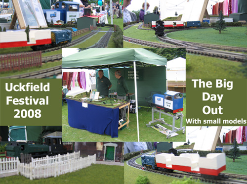 Uckfield Festival Big Day Out 2008 model railway